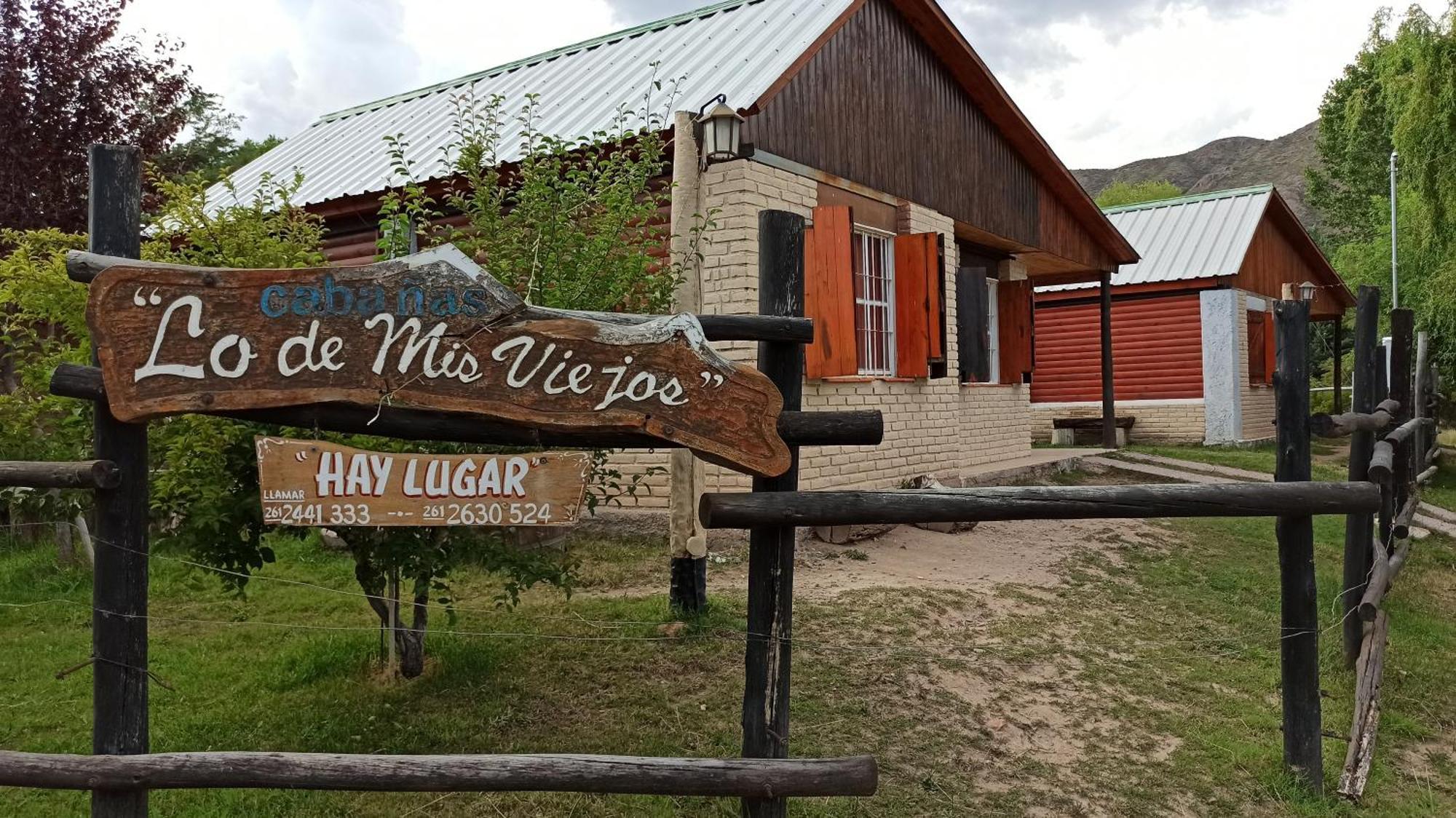 "Lo De Mis Viejos" Villa Potrerillos Exterior foto