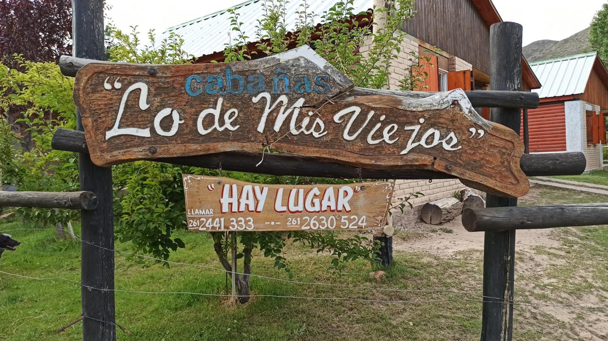 "Lo De Mis Viejos" Villa Potrerillos Exterior foto
